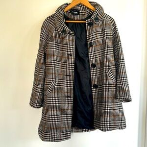 Fall plaid jacket